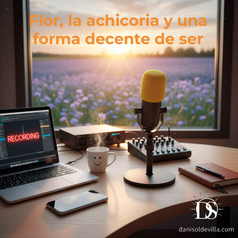 Flor, la achicoria y una forma decente de ser