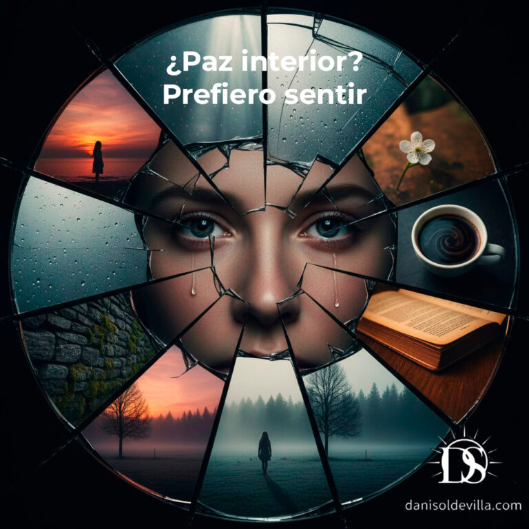 ¿Paz interior? Prefiero sentir